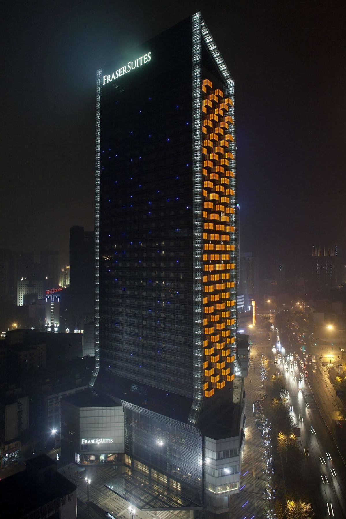 Grand Parcvue Hotel Residence Chengdu Eksteriør billede